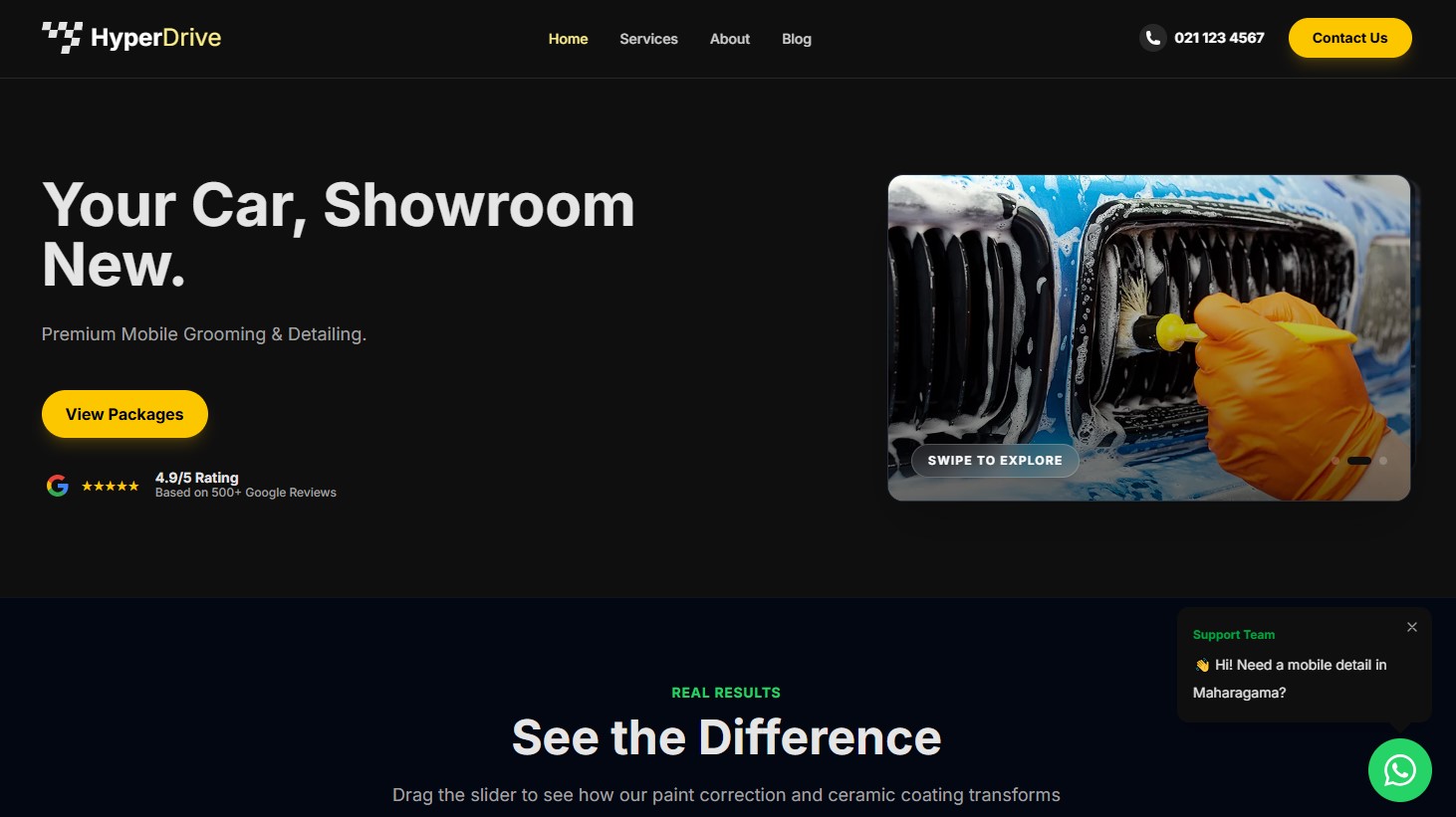 HyperDrive Auto Grooming